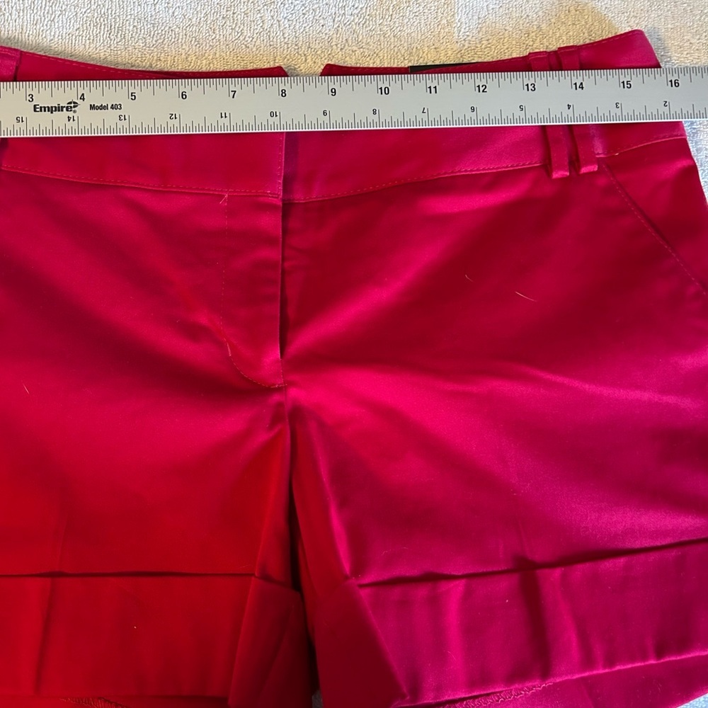 NWT Express vibrant hot pink cotton blend Shorts - Picture 6 of 9